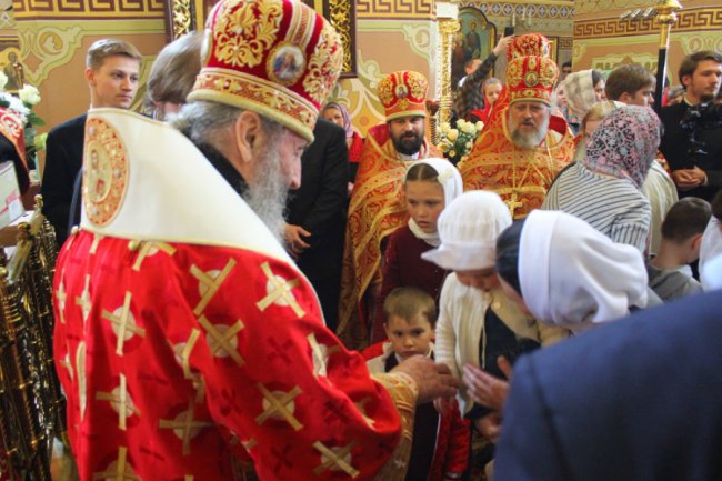 Що робив очільник УПЦ (МП) Онуфрій на Волині. ФОТО 