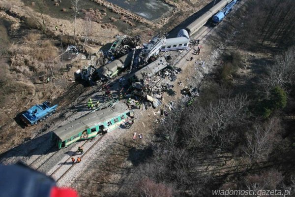 Назвали версію причини залізничної  катастрофи в Польщі