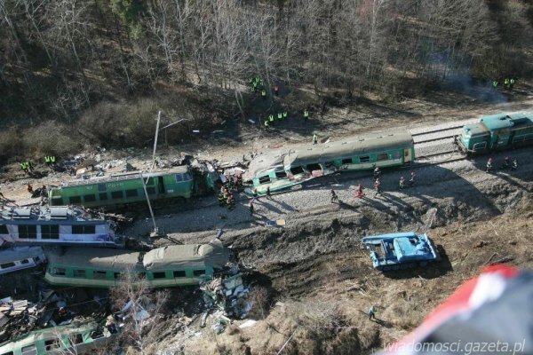 Назвали версію причини залізничної  катастрофи в Польщі