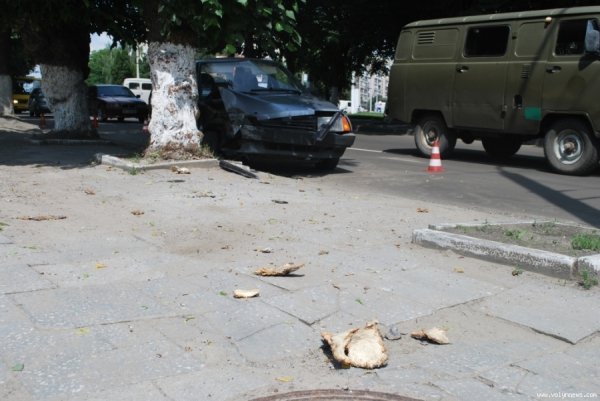 У центрі Луцька за день ‒ дві ДТП. ФОТО