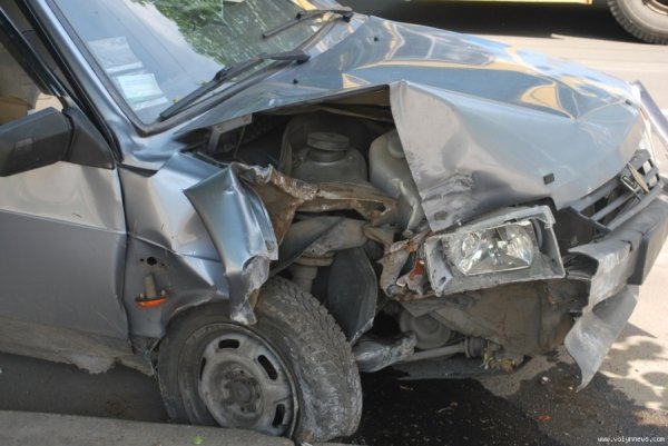 У центрі Луцька за день ‒ дві ДТП. ФОТО