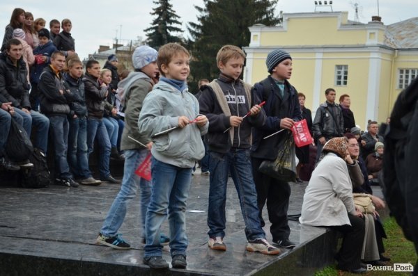 Віталій Кличко у Луцьку. ФОТО*