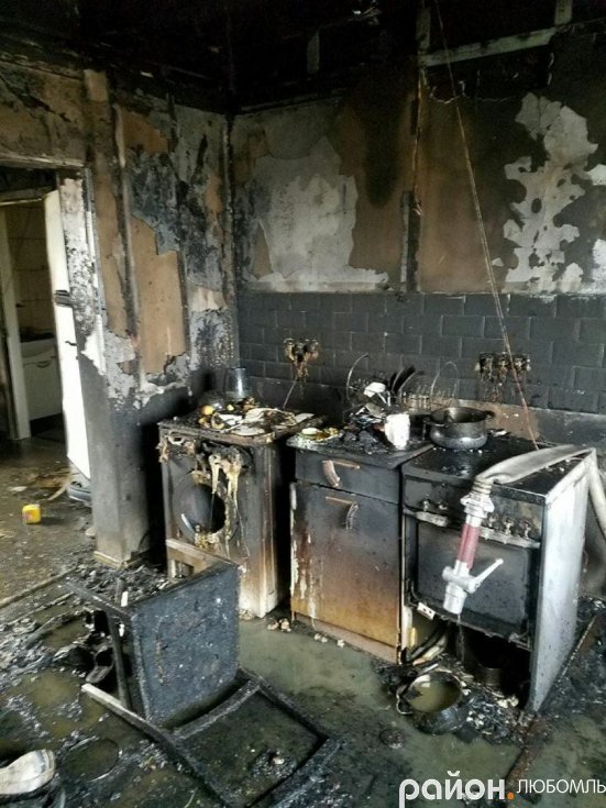 На Волині згорів житловий будинок. ФОТО