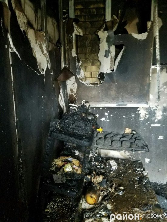 На Волині згорів житловий будинок. ФОТО