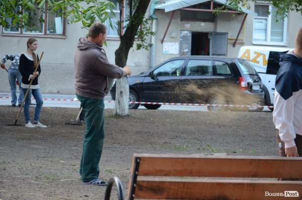 У Луцьку з'явився супердвір. ФОТО 