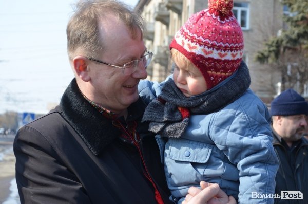 У Луцьку Шевченка вшанували спільним виконанням «Заповіту»