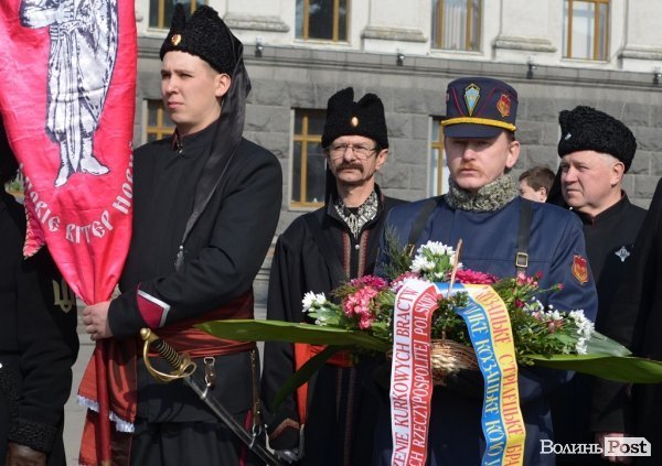 У Луцьку Шевченка вшанували спільним виконанням «Заповіту»