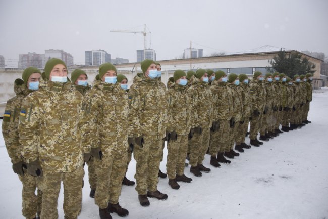 До Волинського загону прибули строковики. ФОТО