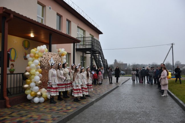 Біля Луцька відкрили новий дитсадок. ФОТО