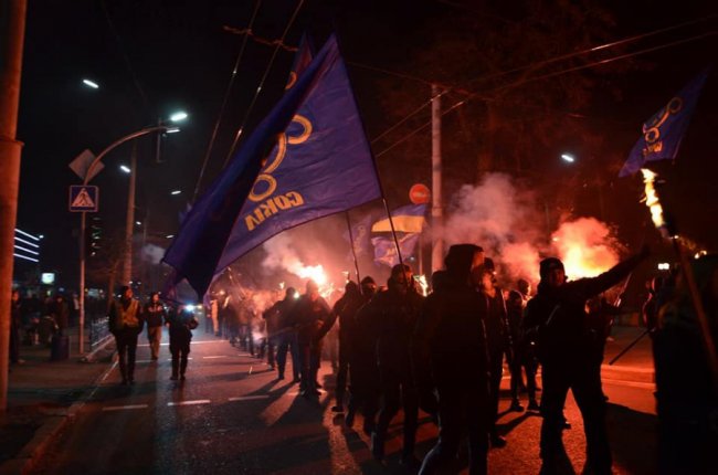 «Ми чисті, ми непокірні, нас мільйони»: волинські сокільці долучилися до масштабного маршу у Черкасах. ФОТО