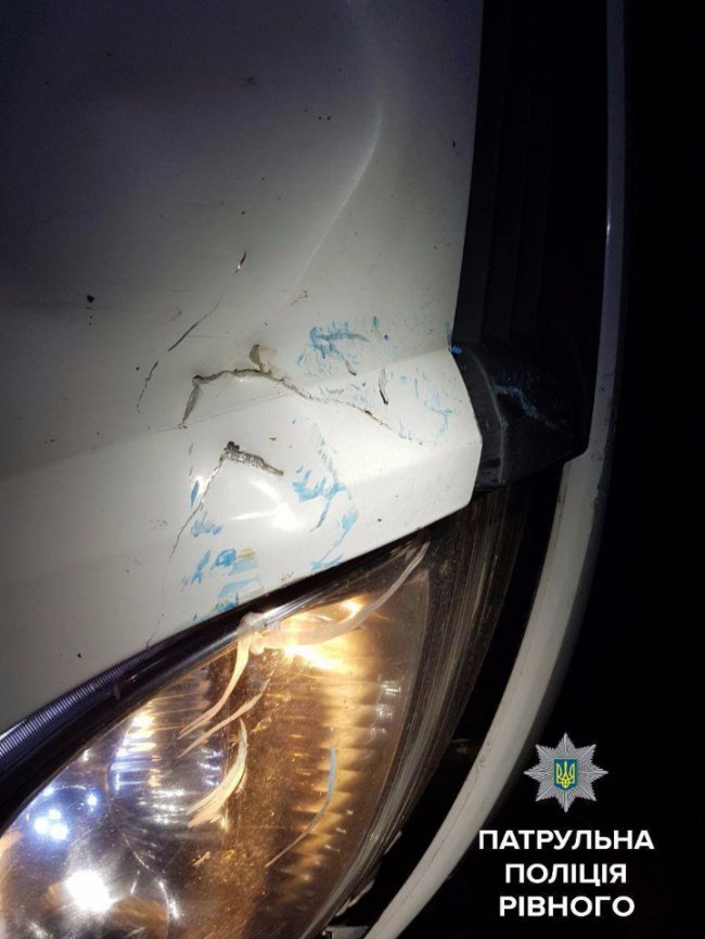 «Пекельна» погоня на Рівненщині: травмувався начальник патрульної поліції