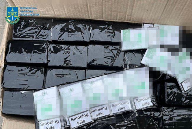На Волині ліквідували канал контрабанди сигарет