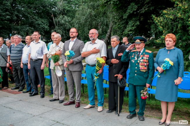 У Луцьку відзначили річницю визволення області від нацистських загарбників. ФОТО