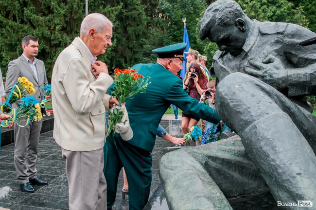 У Луцьку відзначили річницю визволення області від нацистських загарбників. ФОТО