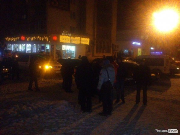 У водія екс-губернатора Волині через Автомайдан відібрали водійські права. ВІДЕО