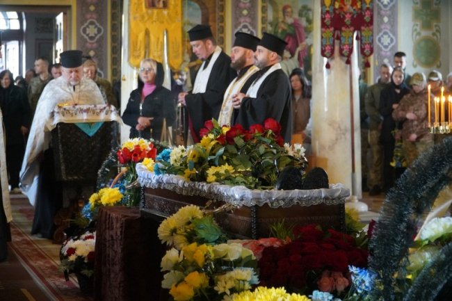 На Волині провели в останню путь полеглого прикордонника