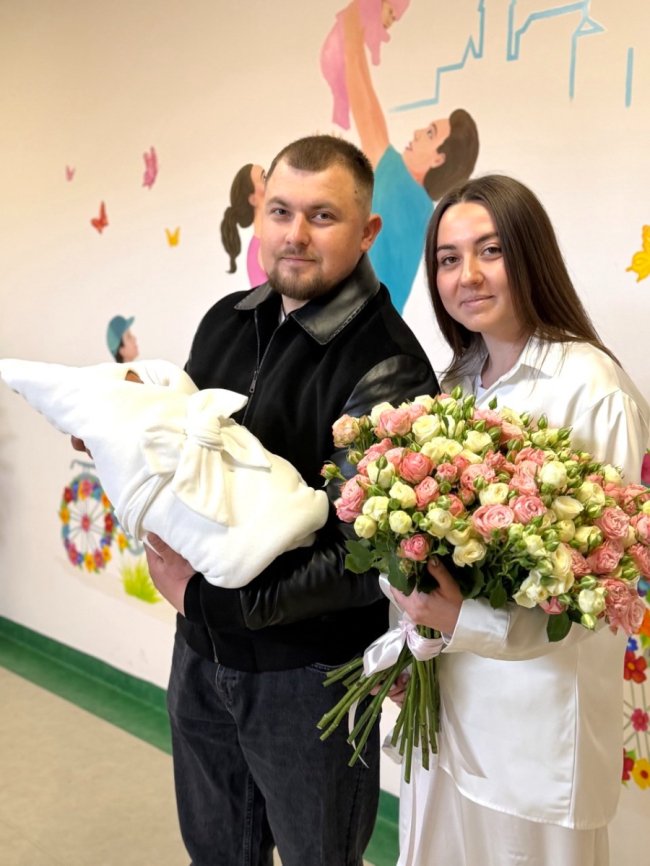 Тато встиг на пологи: у кавалера «Хреста бойових заслуг» з Волині народився син. ФОТО