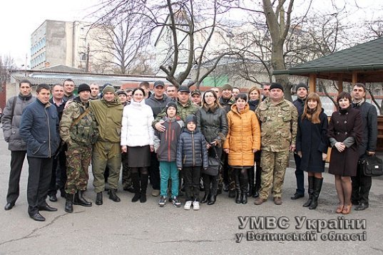 Волинські правоохоронці вирушили на Схід. ФОТО