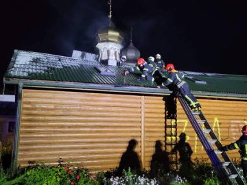 У Львові горить храм УПЦ