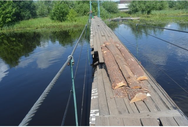 На Волині міст через річку Стохід знаходиться в аварійному стані