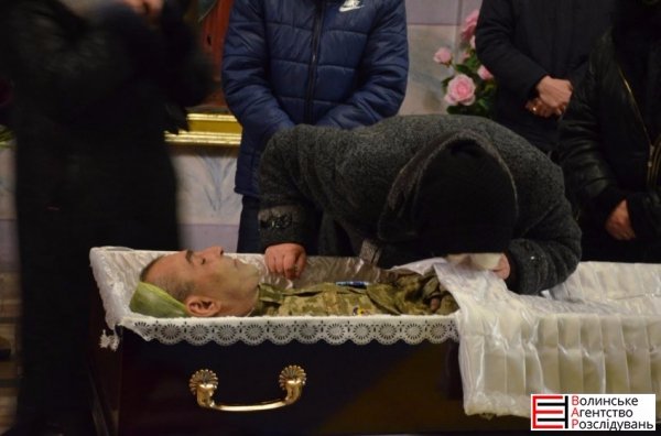 Луцьк зустрів тіло загиблого бійця Валерія Марцинюка