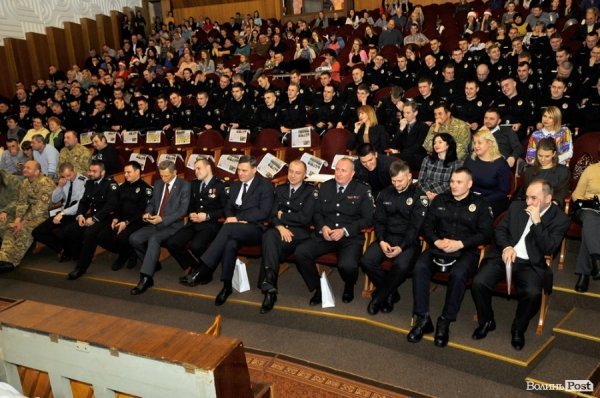 Фото з першого «дня народження» патрульної поліції Луцька