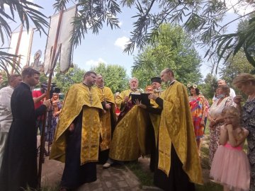 У Луцьку в Стиру освятили воду