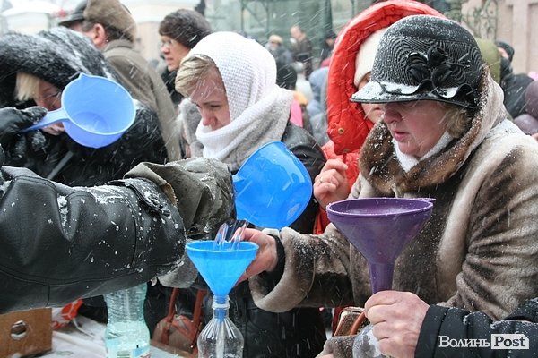Водохреще у Луцьку. ФОТО