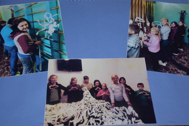 Бійці волинської бригади привітали юних волонтерів. ФОТО