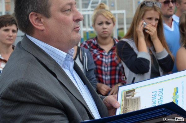 Луцьк зустрів героїв нацгвардії. ФОТО