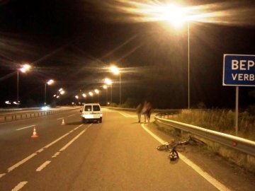 19-річний волинянин автівкою збив п'яного велосипедиста
