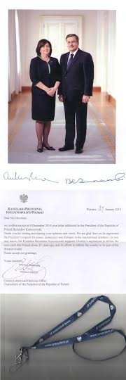 Президент і Перша леді Польщі потоваришували  з «юними дипломатами» Волині