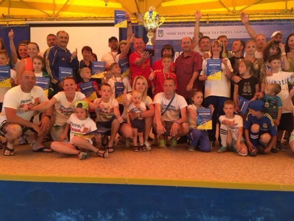 Луцьку сім'ю визнали найспортивнішою в Україні. ФОТО