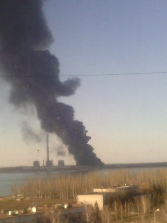 На Донеччині вибухнула електростанція. ФОТО. ВІДЕО