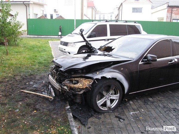 Підсумки–2014: спалені авто на Волині. ФОТО. ДОПОВНЕНО