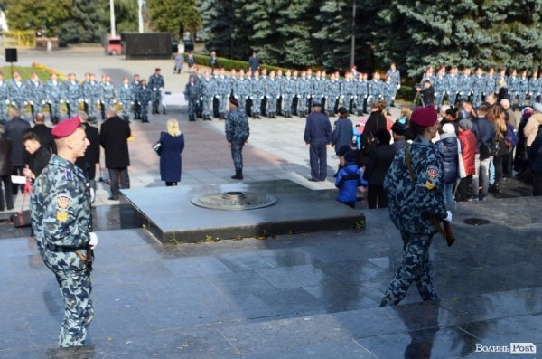 Майбутніх правоохоронців посвятили в ліцеїсти. ФОТО