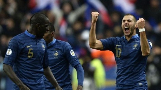 Фото матчу Франція - Україна