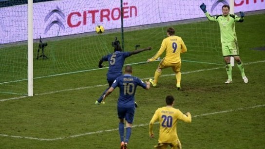 Фото матчу Франція - Україна