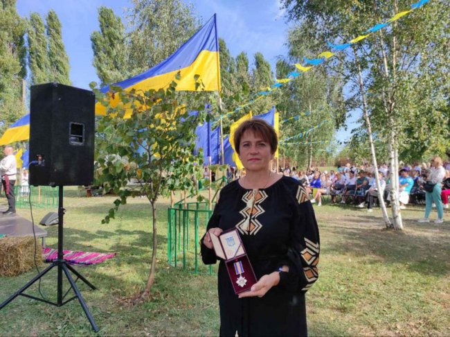 Дружина загиблого Героя з Волині отримала його посмертний орден. ФОТО