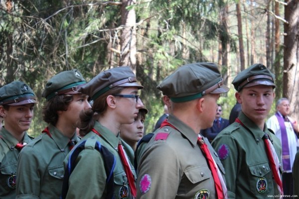Як скаути з Польщі  відзначали на Волині ювілей. ФОТО