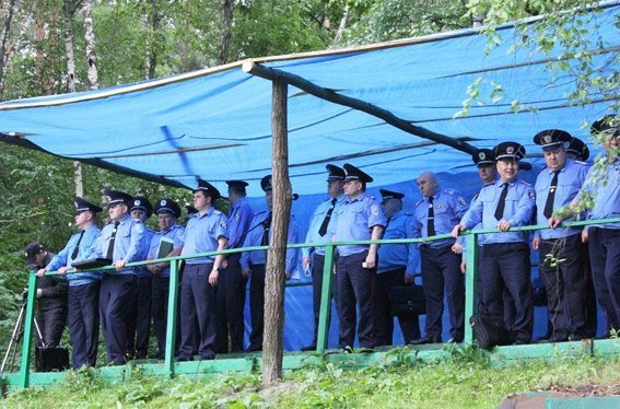 На Волині міліція тренувалася втихомирювати футбольних фанів. ФОТО