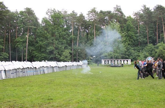 На Волині міліція тренувалася втихомирювати футбольних фанів. ФОТО
