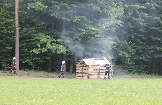 На Волині міліція тренувалася втихомирювати футбольних фанів. ФОТО