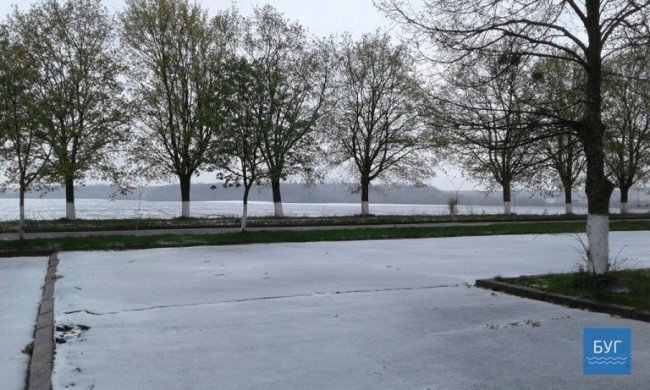 У Володимирі випав сніг