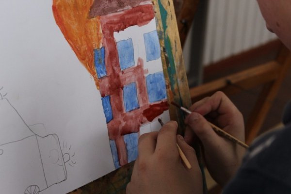 На Волині стартував соціальний проект під назвою «Арт-терапія». ФОТО