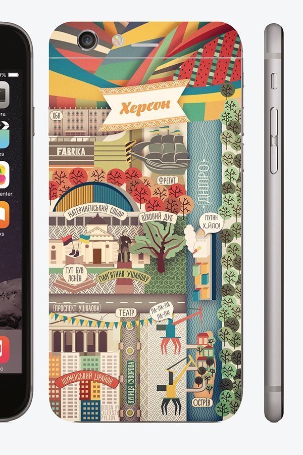 Луцьк намалювали для iPhone. ФОТО. ВІДЕО