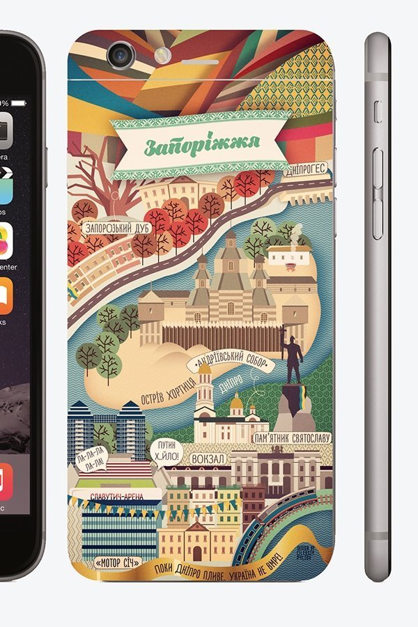 Луцьк намалювали для iPhone. ФОТО. ВІДЕО