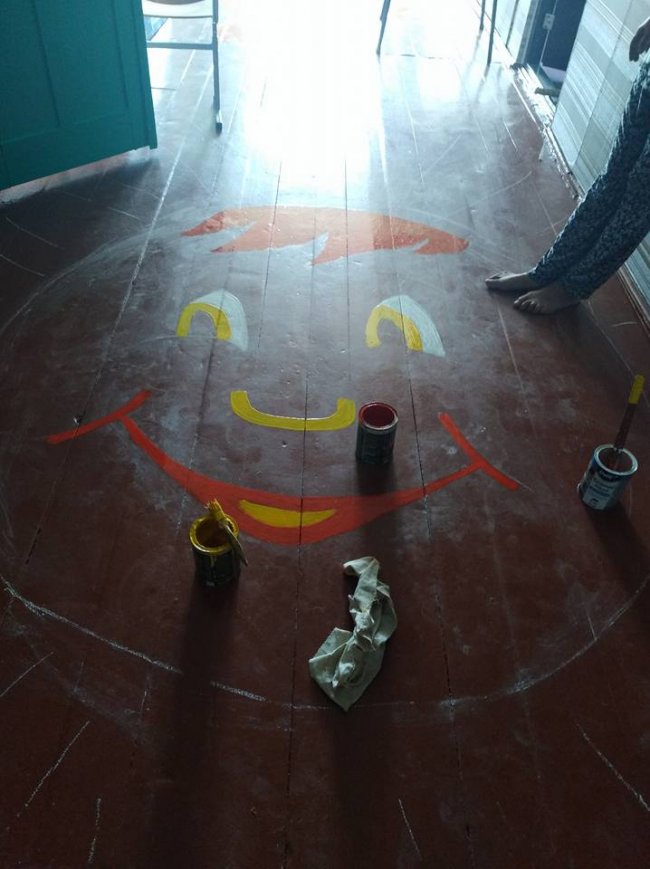 Капітошка, сонце і ракети «поселилися» у волинській школі. ФОТО