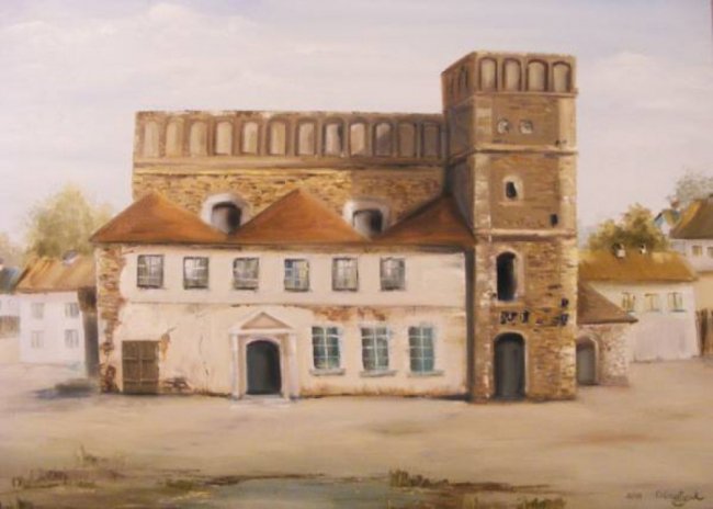 Художниця відобразила на полотні старовинну казку Луцька