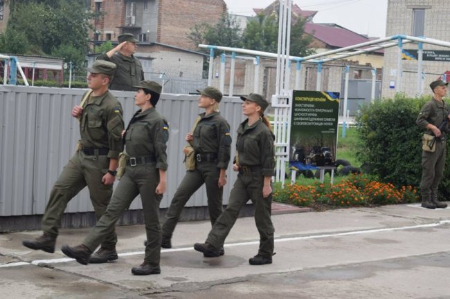 Як служать жінки у Нацгвардії в Луцьку. ФОТО